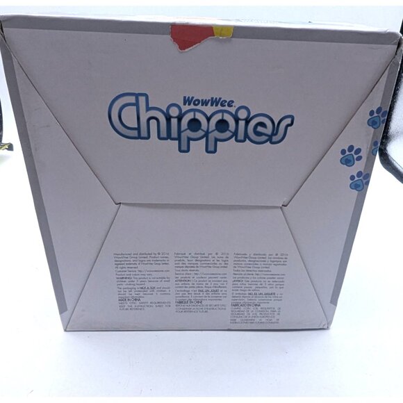 WowWee Chippies Chippo Robotic Remote Controlled Pet Dog Toy Black Brand New - Picture 7 of 10